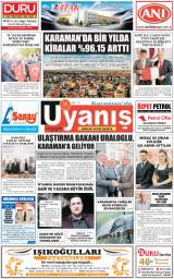 KARAMANDA UYANIŞ
